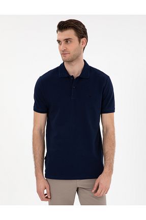 پولوشرت سرمه ای مردانه %100 پنبه Pierre Cardin - کد 906458504