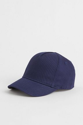 کلاه آبی بچه گانه پنبه ای H&M - کد 920054993
