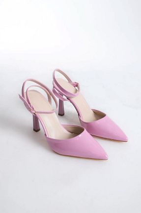 کفش مجلسی صورتی زنانه چرم مصنوعی İA İLERİADIM - کد 906478002