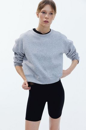 شلوارک و برمودا مشکی زنانه فاق بلند H&M - کد 920054182