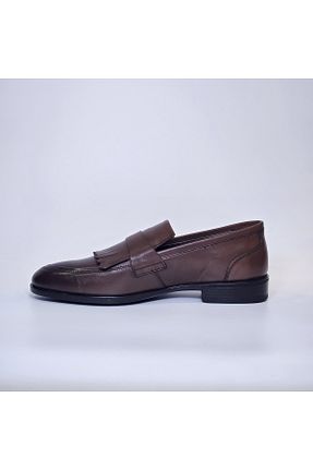 کفش کلاسیک قهوه ای مردانه چرم خالص Registan Shoes - کد 906547041