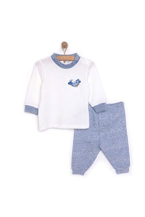 ست لباس راحتی نباتی بچه گانه ویسکون ebebek Hello Baby - کد 906519182