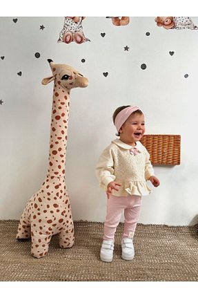 ست نوزادی صورتی بچه گانه پنبه ای Chicsy Baby - کد 920063070