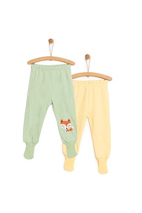 شلوار زرد بچه گانه بافتنی ebebek Hello Baby - کد 920063108