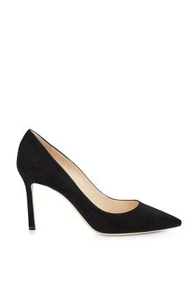 کفش استایلیتو مشکی پاشنه نازک Jimmy Choo - کد 920085277