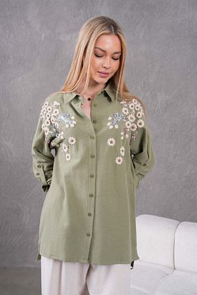 ست بالاتنه و پائین تنه خاکی زنانه بافتنی MVStore - کد 906575569