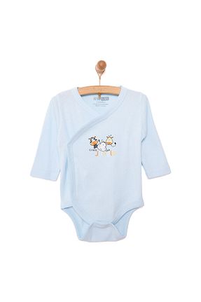 بادی و سرهمی نوزادی متالیک بچه گانه پارچه ebebek Hello Baby - کد 906564353