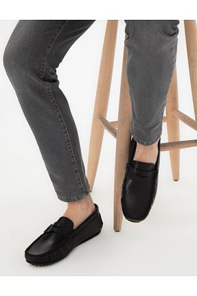 کفش لوفر قهوه ای مردانه پاشنه کوتاه (1 - 4 سانتی متر) Pierre Cardin - کد 920160096