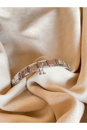 دستبند استیل (فولاد) متالیک زنانه استیل (فولاد) bijoux uniques - کد 906566530