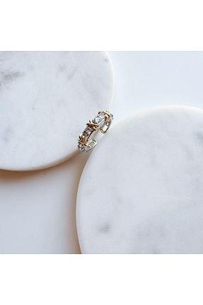 انگشتر استیل (فولاد) طلائی زنانه استیل (فولاد) VenüsDesign - کد 871072113