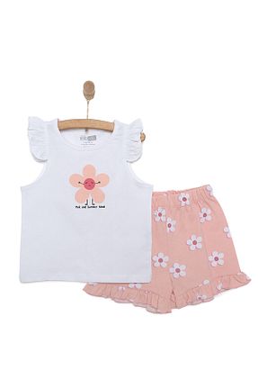 شلوارک و برمودا سفید بچه گانه بافتنی ebebek Hello Baby - کد 919985760