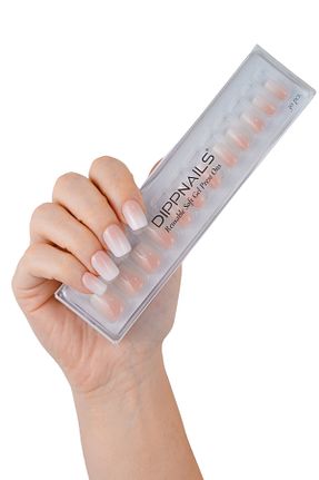 ناخن مصنوعی و اکسسوری صورتی Dippnails - کد 890595286
