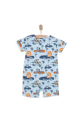 سرهمی سبز بچه گانه آستین کوتاه ebebek Hello Baby - کد 917291270
