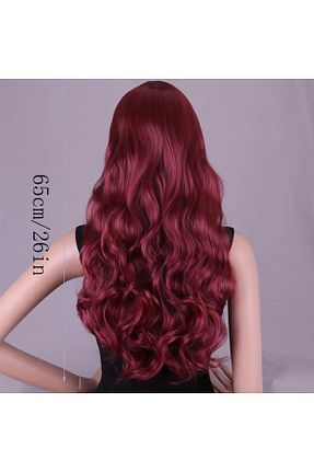 کلاه گیس قرمز زنانه Zeysum - کد 897971691