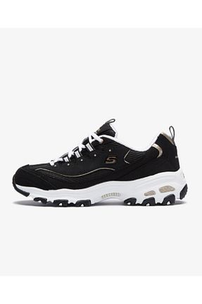 کفش اسنیکر مشکی زنانه بند دار Skechers - کد 920231190