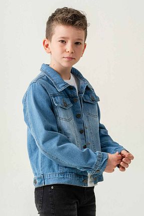کت آبی بچه گانه رگولار Gold Class Kidswear - کد 920332198