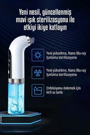 دستگاه پاک کننده صورت سفید hb skin care - کد 902590345