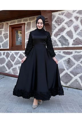لباس حجاب مشکی زنانه اسلیم sümeyra - کد 917259774