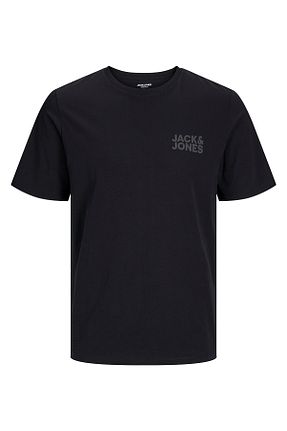 تیشرت سایز بزرگ مشکی مردانه رگولار Jack & Jones - کد 920501038