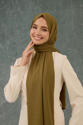 شال سبز زنانه ویسکون İpekhan - کد 917332880