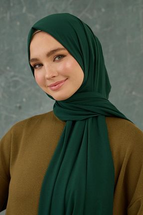 شال سبز زنانه ویسکون İpekhan - کد 917334290