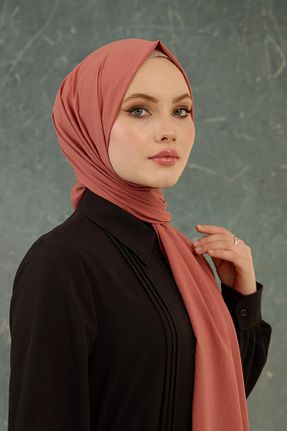شال نارنجی زنانه ویسکون İpekhan - کد 917335126