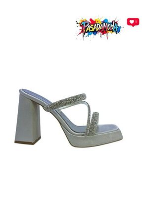 کفش مجلسی طوسی زنانه پارچه ای PASADAMODA - کد 917352833