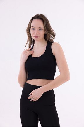 بلوز مشکی زنانه ساده KHAB PREMİUM - کد 917351210