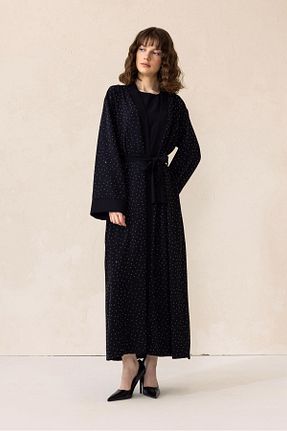کلاه و ابایا مشکی زنانه پنبه پلی استر Olcay - کد 917355129