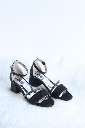کفش مجلسی مشکی بچه گانه پاشنه پلتفرم Moda Lime - کد 921263592