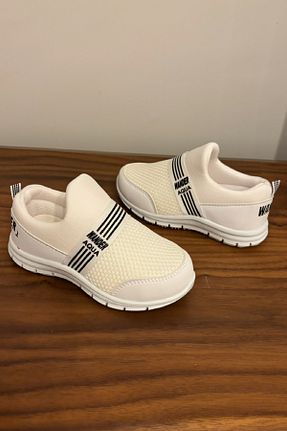 کفش اسنیکر سفید بچه گانه بدون بند ALTUNTAŞ - کد 917358671