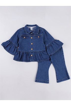 ست نوزادی سرمه ای بچه گانه پنبه ای Baby Z - کد 920527147