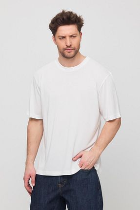 تیشرت سفید مردانه رگولار NGR - کد 917388830