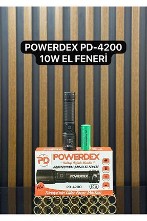 چراغ دستی مشکی powerdex - کد 854095705