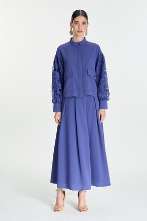 ست بالاتنه و پائین تنه حجاب رنگی رگولار Zühre - کد 917401567