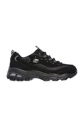 کفش اسنیکر مشکی زنانه بند دار Skechers - کد 129481392