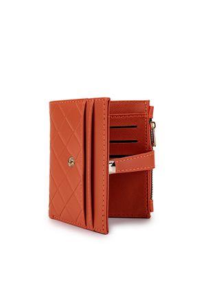 کیف پول نارنجی زنانه سایز متوسط minebag - کد 884361054