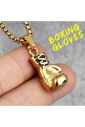 گردنبند استیل ( فولاد ) زرد زنانه استیل (فولاد) Yıldız Accessory - کد 917462006