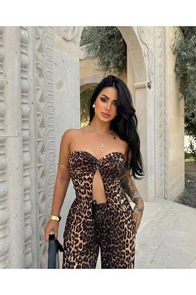 ست بالاتنه و پائین تنه قهوه ای زنانه اسلیم FURST - کد 917459644
