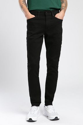 شلوار جین مشکی مردانه پاچه تنگ Lee Cooper - کد 904079153