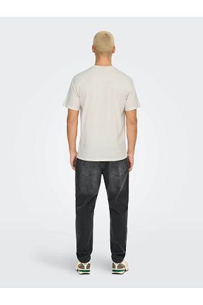 تیشرت نباتی مردانه یقه دوچرخه Only & Sons - کد 896271540
