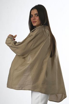 پیراهن سبز زنانه اورسایز ABBRA - کد 917531149