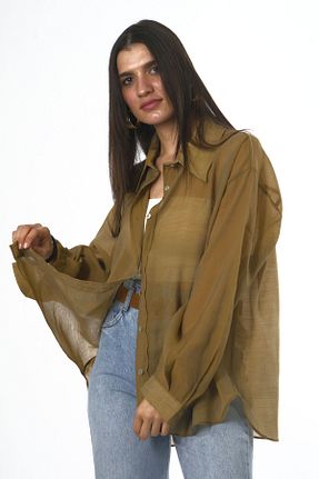 پیراهن سبز زنانه اورسایز ABBRA - کد 917533787
