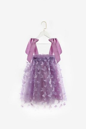لباس بنفش بچه گانه بافتنی Le Mabelle - کد 917481266