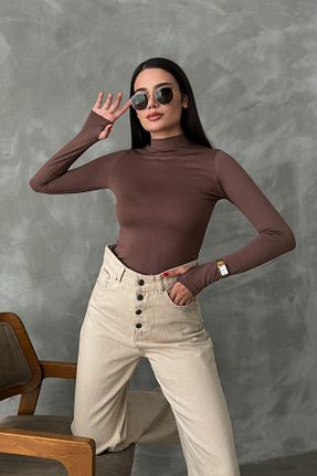 بلوز طوسی زنانه ساده oshebu - کد 899111231