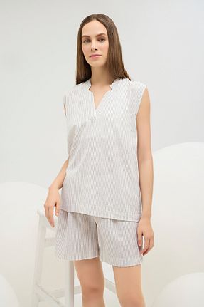 ست لباس راحتی رنگی زنانه ساده Sevim - کد 917552931