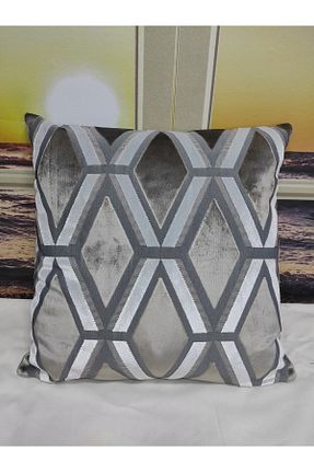 کوسن و روکش کوسن قهوه ای مخمل Evcimenhome - کد 364559645