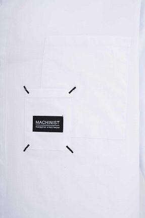 پیراهن سفید مردانه اورسایز Machinist - کد 917569286