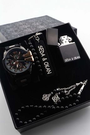 ست ساعت مچی مشکی مردانه فلزی ARPAT WATCH - کد 917579757