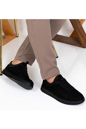 کفش کژوال مشکی مردانه پاشنه کوتاه (1 - 4 سانتی متر) sershoes - کد 917604276